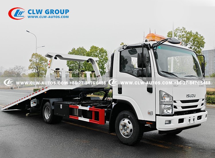 12 4X2 flatbed tow truck 12 4X2 flatbed tow truck