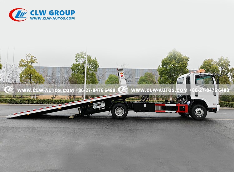 7ISUZU flatbed recovery tow truck 7ISUZU flatbed recovery tow truck