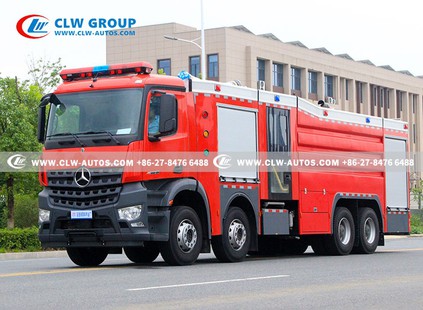 5Mercedes benz 8x4 fire truck