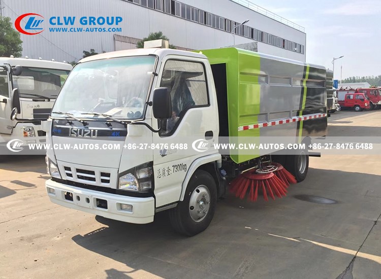 9road cleaning truck