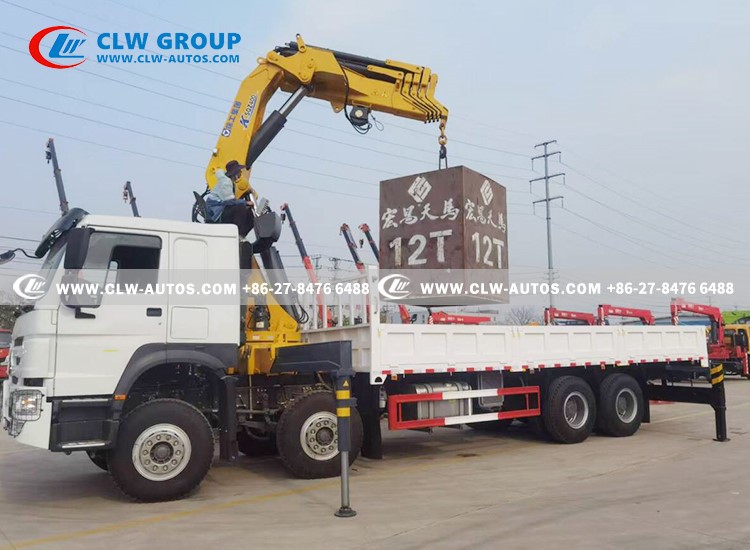 6Howo crane truck