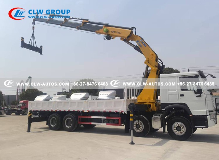 10Howo 20tons folding boom crane truck