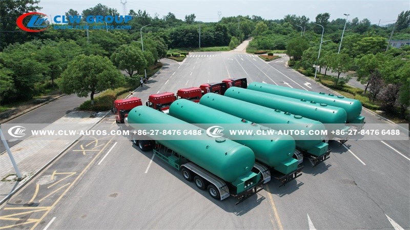 30tons LPG semi trailer