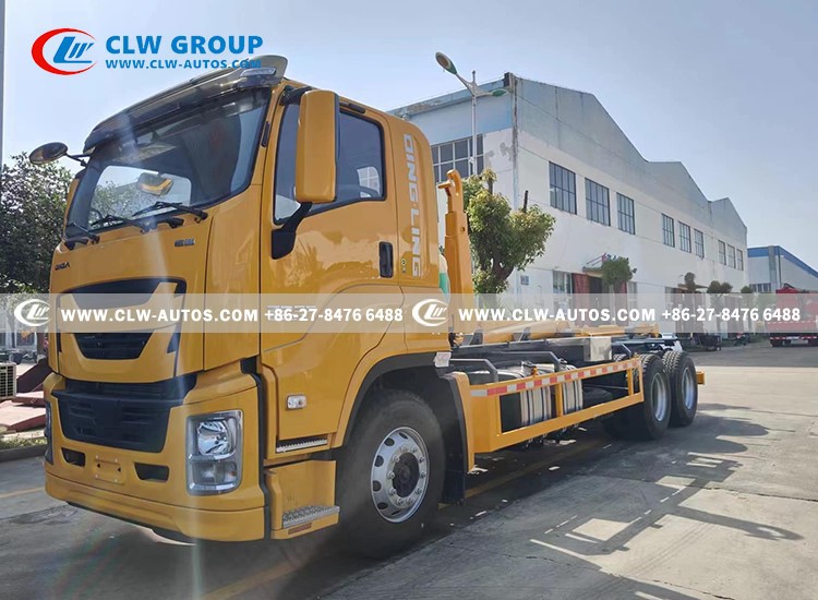 7hook lift garbage truck
