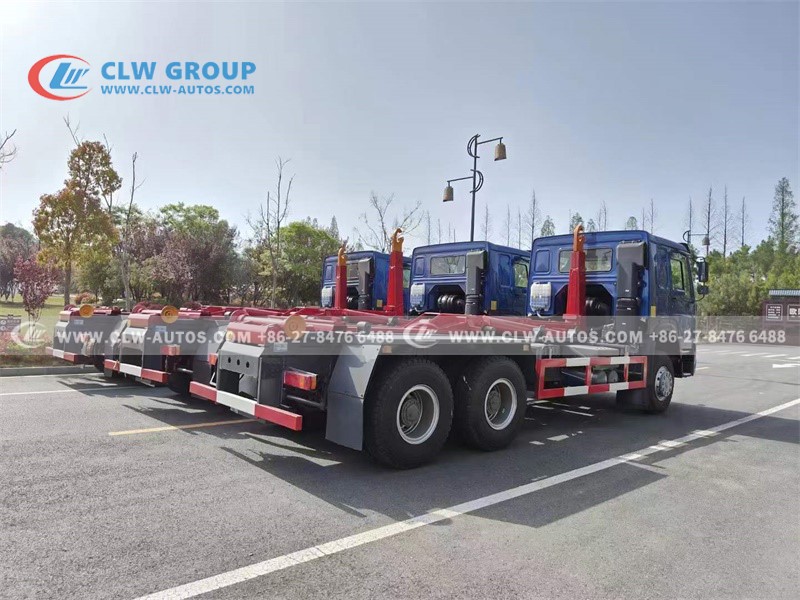 hook lift garbage truck