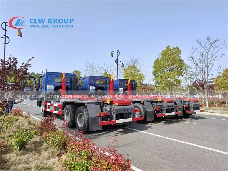 roll on roll off garbage truck