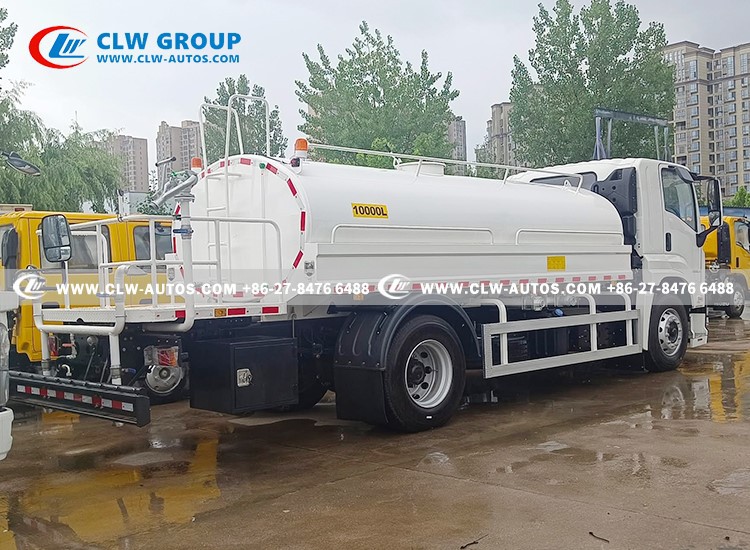 4isuzu water cart truck