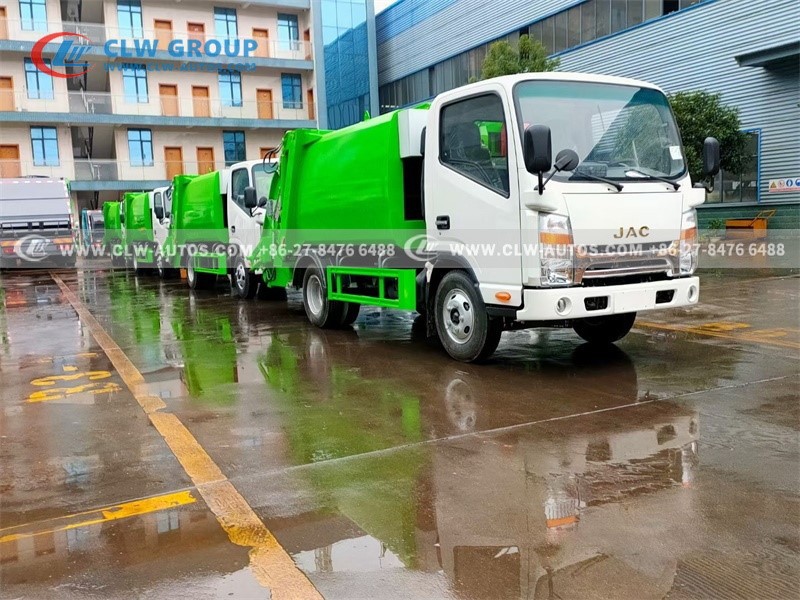 Trash Compactor Truck