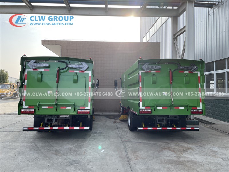 Highway Maintenance Sweeper