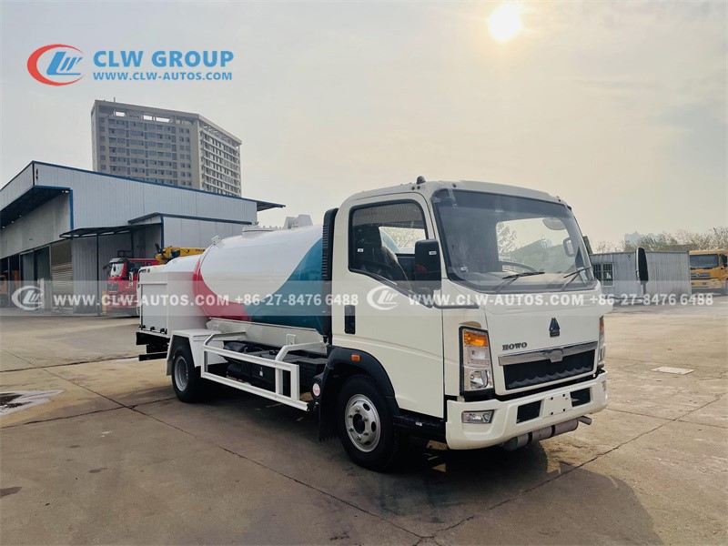 LPG Delivery Truck