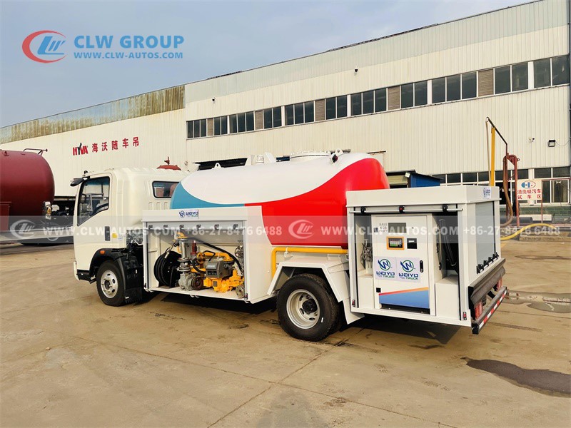 LPG Distribution Truck