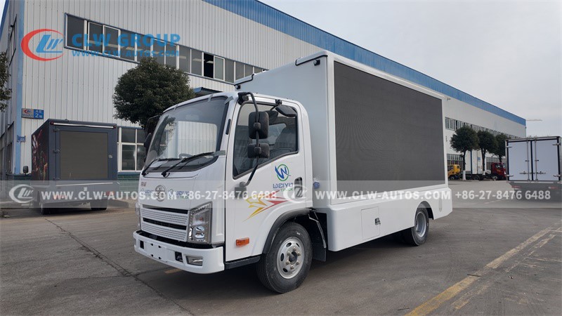 LED billboard truck