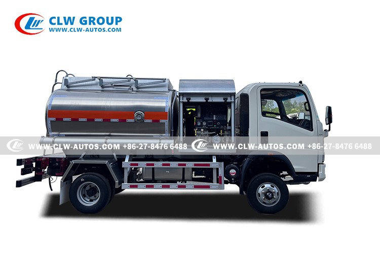 RHD helicopter refueling truck