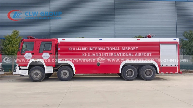 Fire fighting vehicle