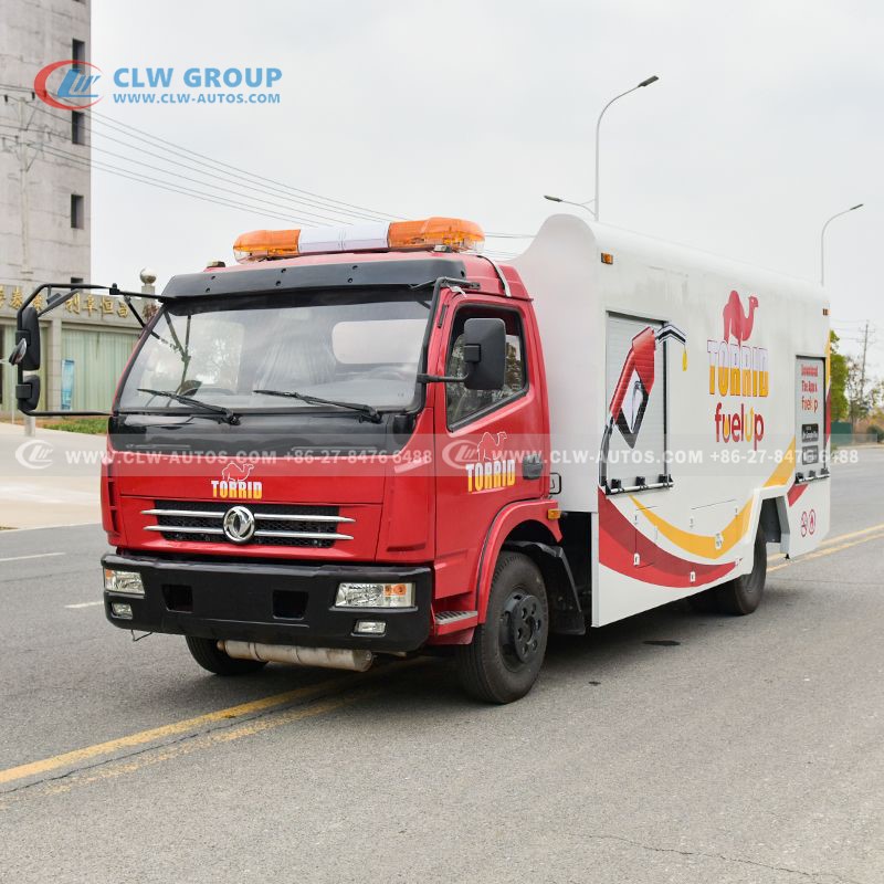 Refueling truck