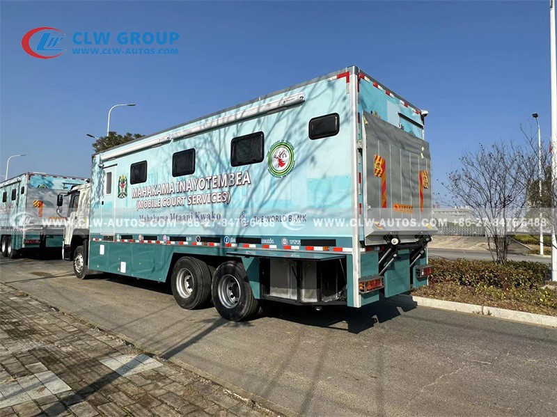 Mobile Courtroom on Wheels