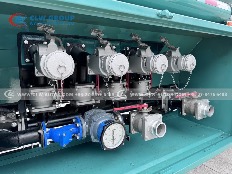 Gasoline Tank Truck