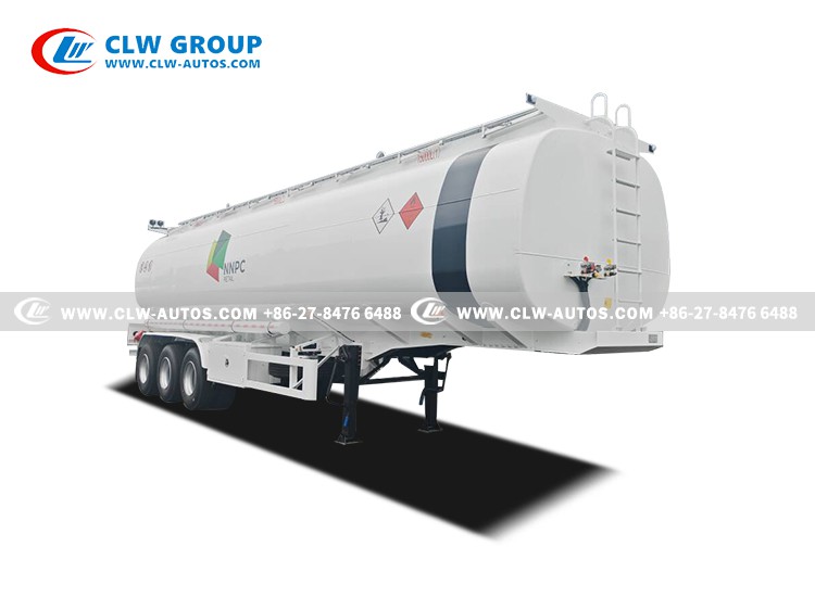 45m3 fuel tank semi-trailer to Nigeria