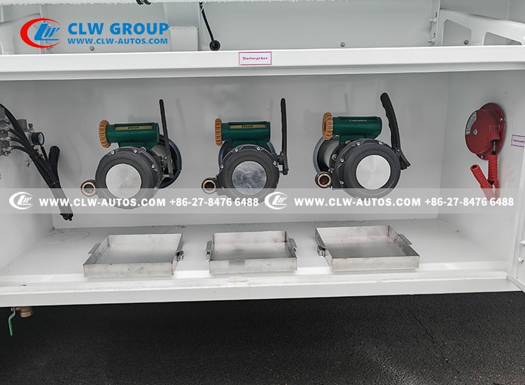 45m3 fuel tank semi-trailer with three compartments