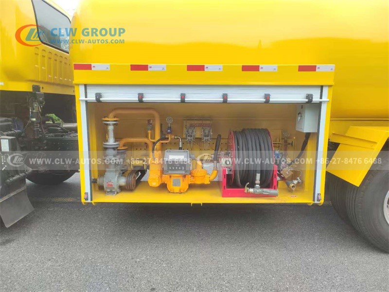 LPG Delivery Truck