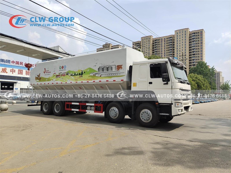 Semi-Trailer Feed Truck