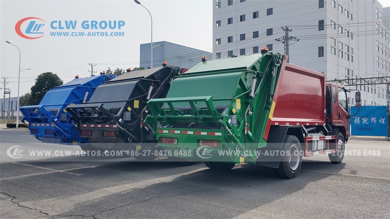 Waste Compactor Vehicle