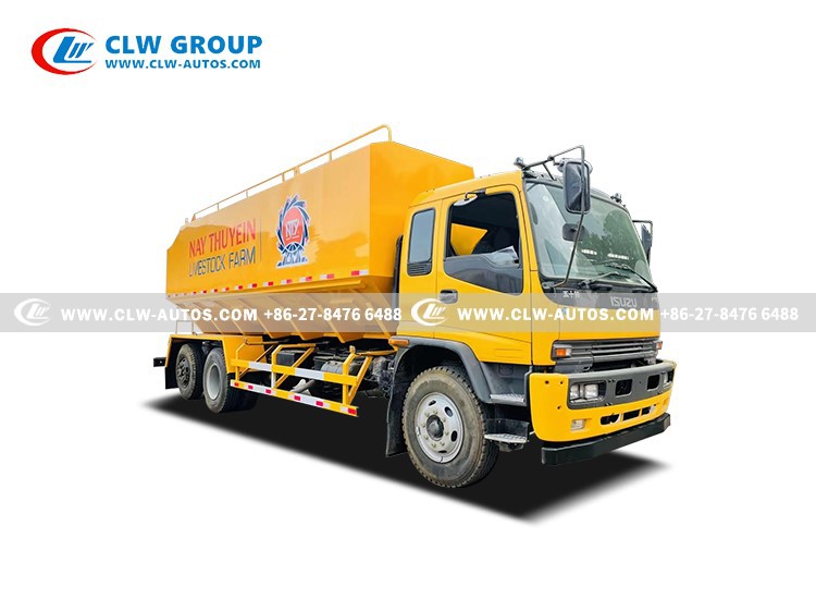 ISUZU 6X4 20m3 Bulk feed truck