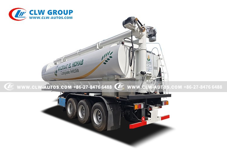 3 axles 60m3 Bulk feed transportation semi trailer 3 axles 60m3 Bulk feed transportation semi trailer
