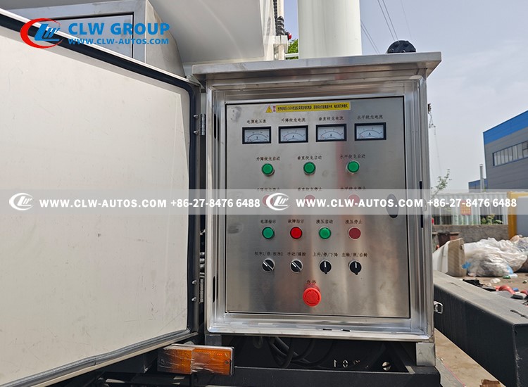60m3 Bulk feed transportation semi trailer control panel 60m3 Bulk feed transportation semi trailer control panel