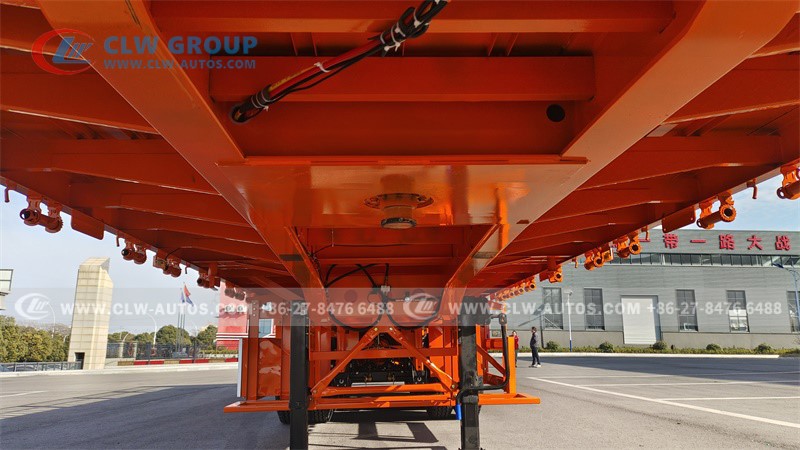 Secured Storage Semi Trailer
