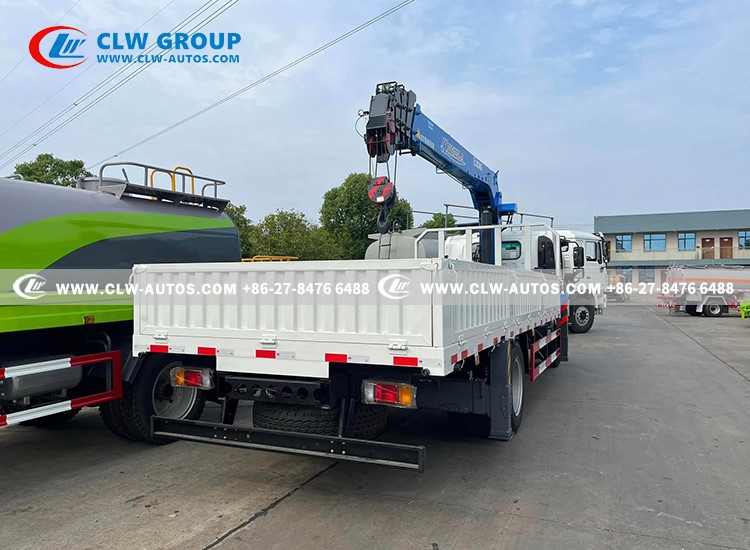 6isuzu 5t truck mounted crane