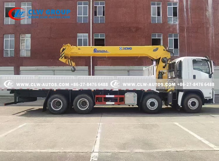 108x4 truck mounted crane