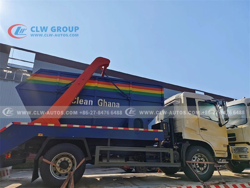 Skip Loader Garbage Truck