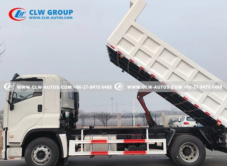 9isuzu 10ton self-loading truck