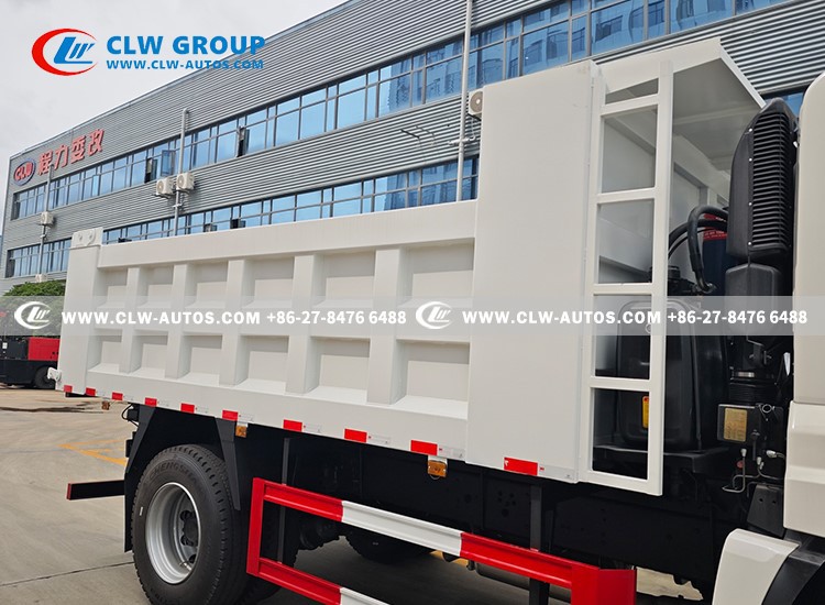 10isuzu dump truck cargo box