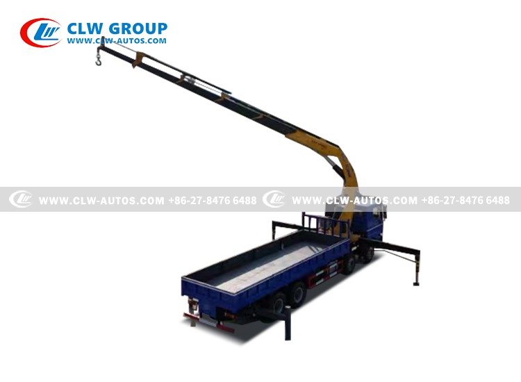 Shacman XCMG 28Tons folding boom crane truck