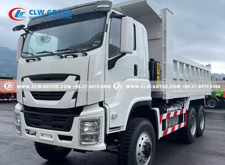 10isuzu giga 6x4 20 ton self-loading truck