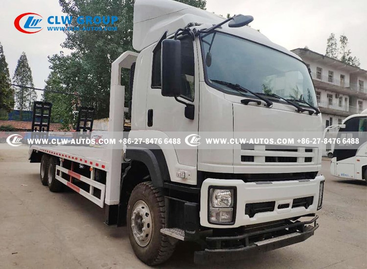 5giga 15ton flatbed tow truck