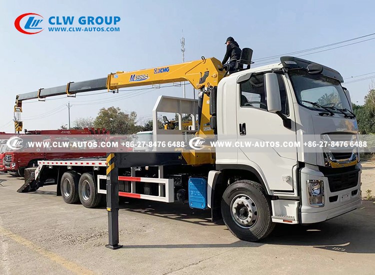 4isuzu 10ton lifting tow truck