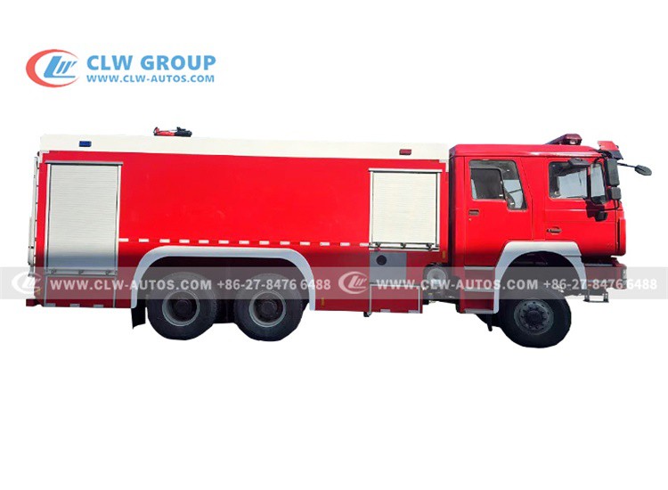 Dry Powder and Foam Fire Truck