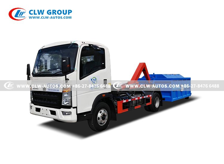 5m3 Hook Arm Garbage Truck