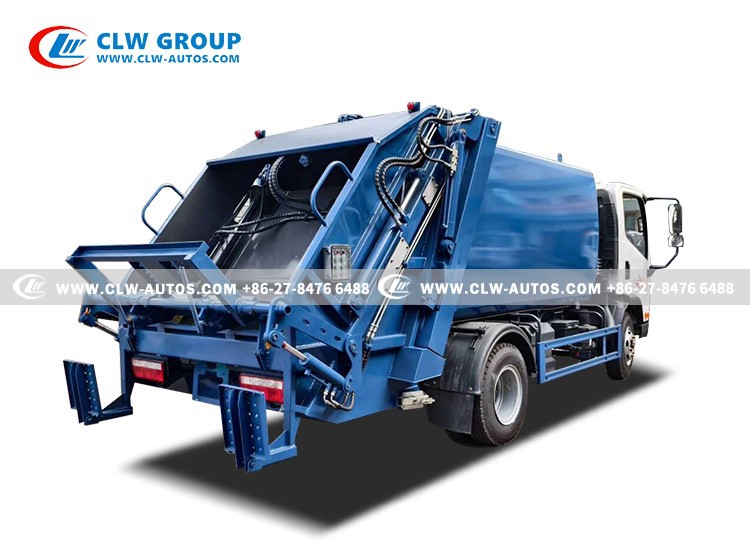 refuse compaction collection truck