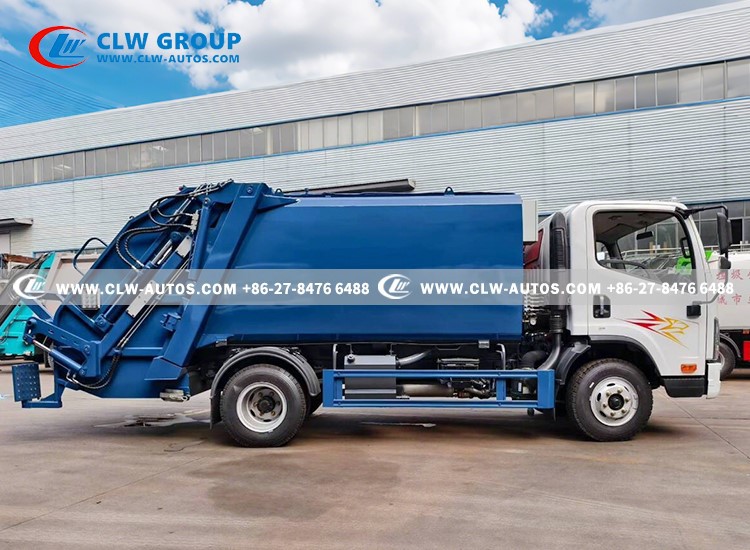 FAW RHD compactor junk truck supplier