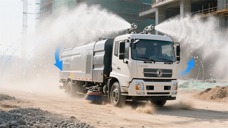 water mist spraying