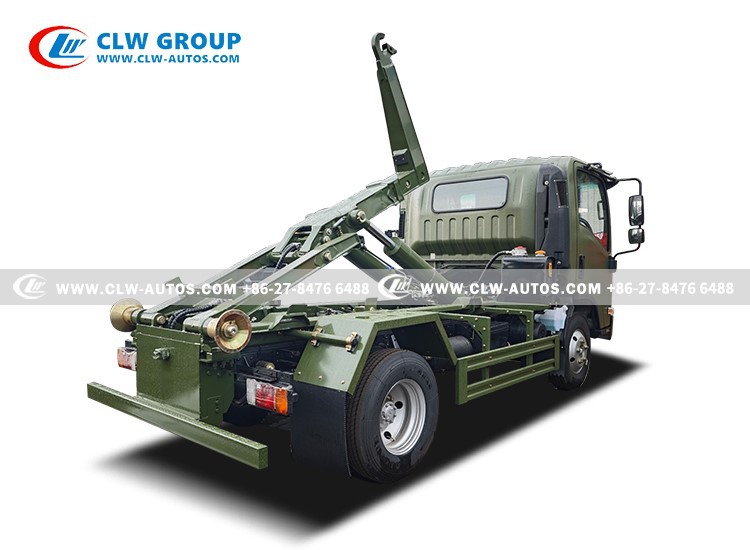 isuzu pivoting system garbage truck