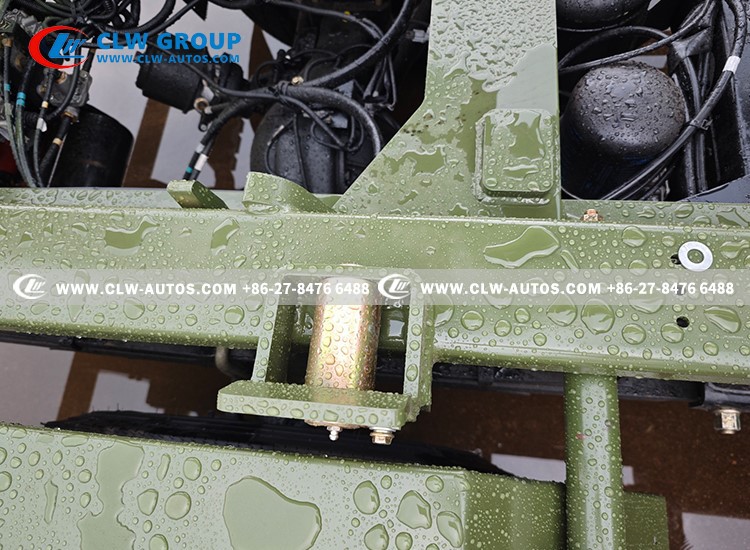 Isuzu hook and dump garbage truck