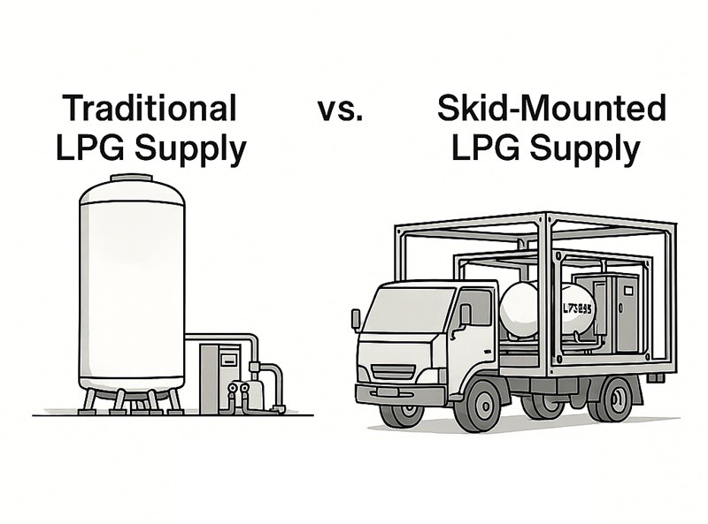 Traditional vs Portable LPG Supply