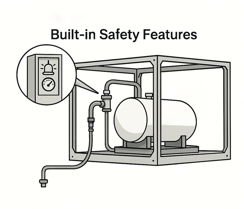 Built-in Safety Features