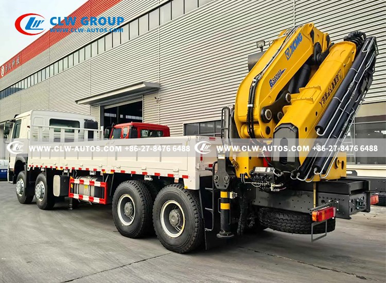 4sinotruk crane truck