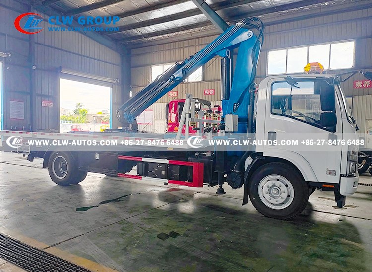 563Ton Recovery Truck With Crane